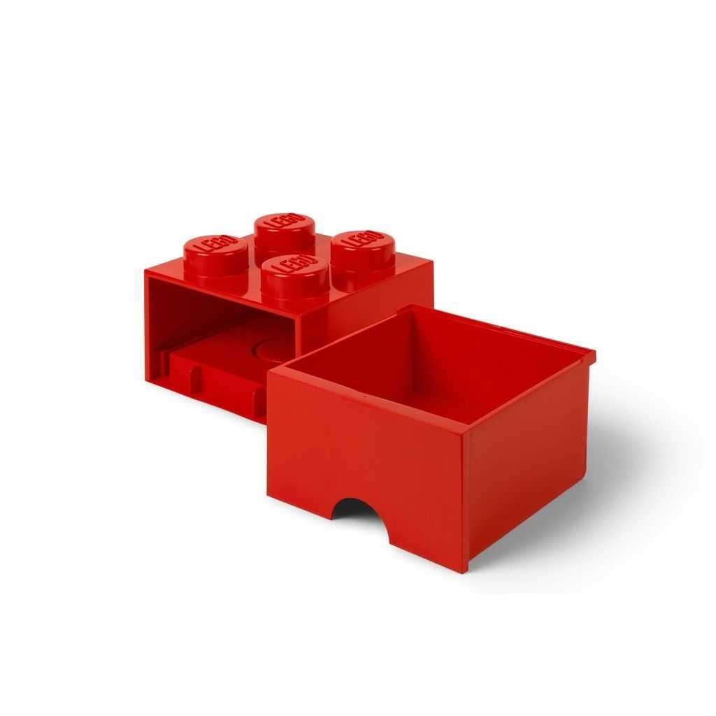 Otros Lego Ladrillo de 4 espigas con cajón Edades 3+ # 5005402 Artículo Rojo | AQL-516934