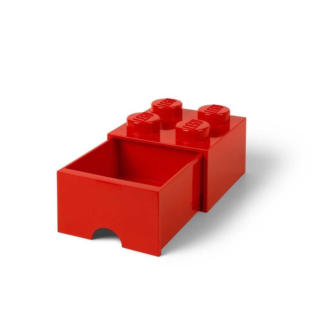 Otros Lego Ladrillo de 4 espigas con cajón Edades 3+ # 5005402 Artículo Rojo | AQL-516934