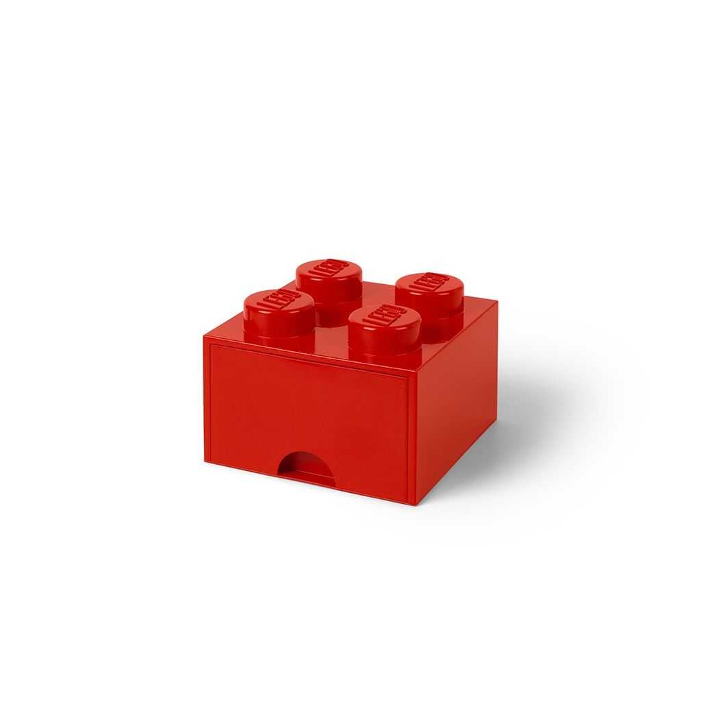 Otros Lego Ladrillo de 4 espigas con cajón Edades 3+ # 5005402 Artículo Rojo | AQL-516934