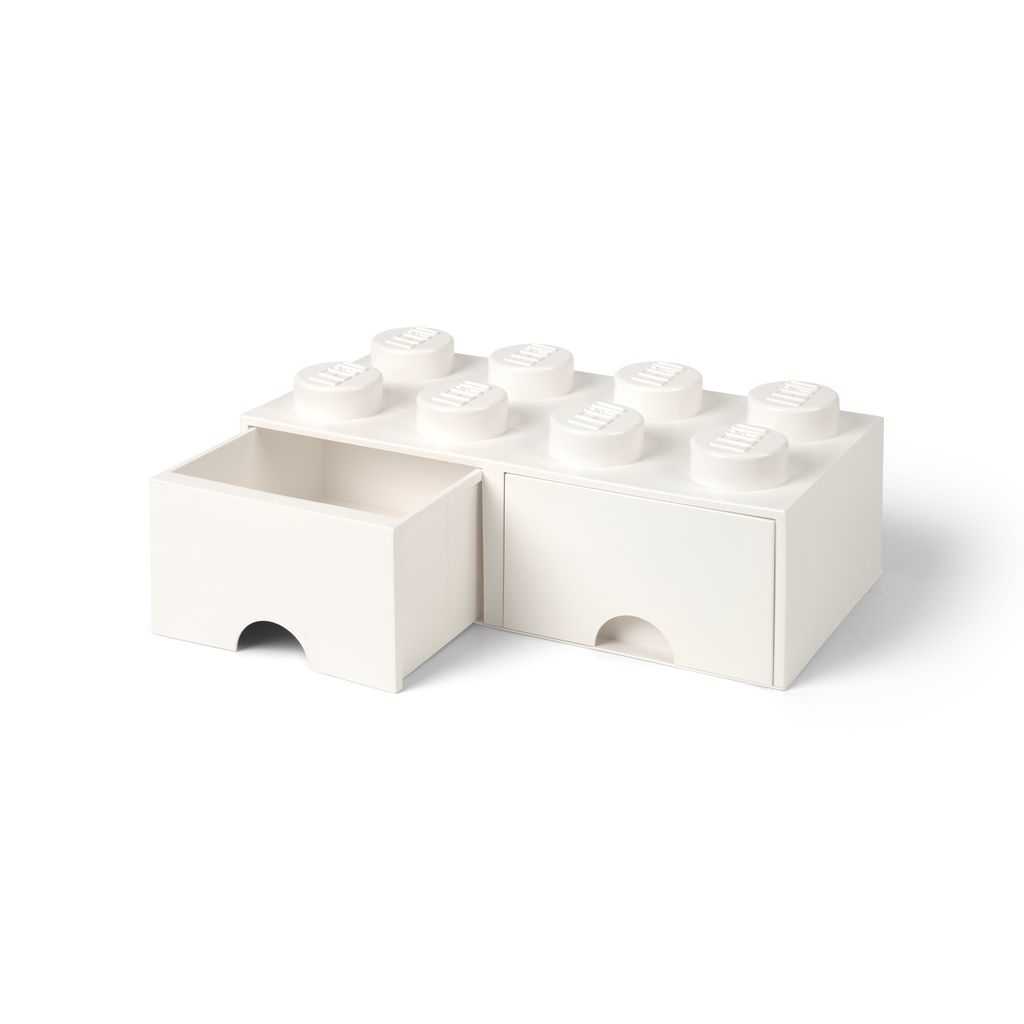 Otros Lego Ladrillo de 8 espigas con cajón Edades 3+ # 5006209 Artículo Blanco | KRW-928034