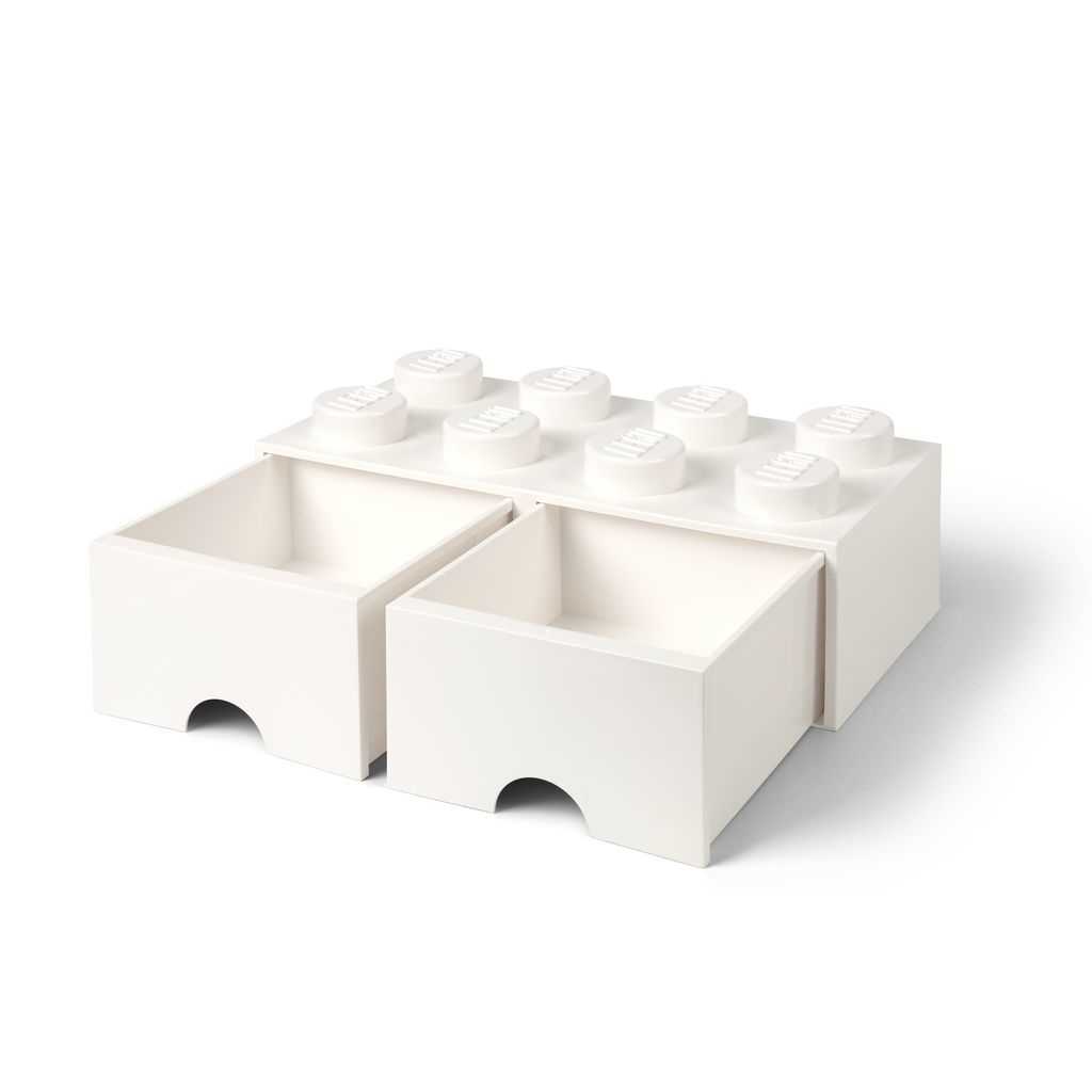 Otros Lego Ladrillo de 8 espigas con cajón Edades 3+ # 5006209 Artículo Blanco | KRW-928034