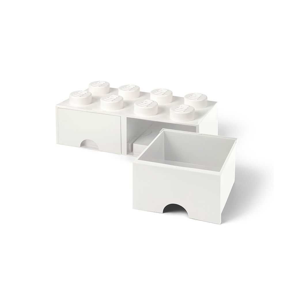 Otros Lego Ladrillo de 8 espigas con cajón Edades 3+ # 5006209 Artículo Blanco | KRW-928034