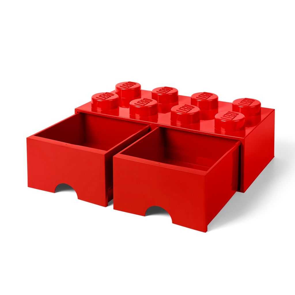 Otros Lego Ladrillo de 8 espigas con cajón Edades 3+ # 5005398 Artículo Rojo | UTF-097241