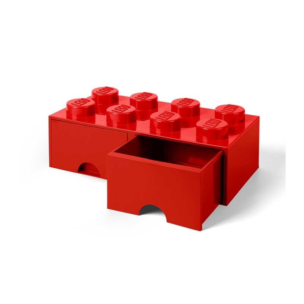 Otros Lego Ladrillo de 8 espigas con cajón Edades 3+ # 5005398 Artículo Rojo | UTF-097241