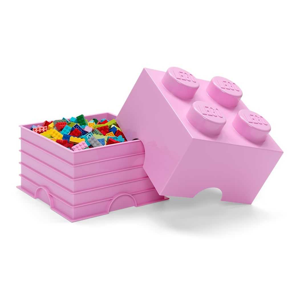 Otros Lego Ladrillo de Almacenamiento de 4 Espigas Edades 6+ # 5006932 Artículo Rosa | BHI-648203