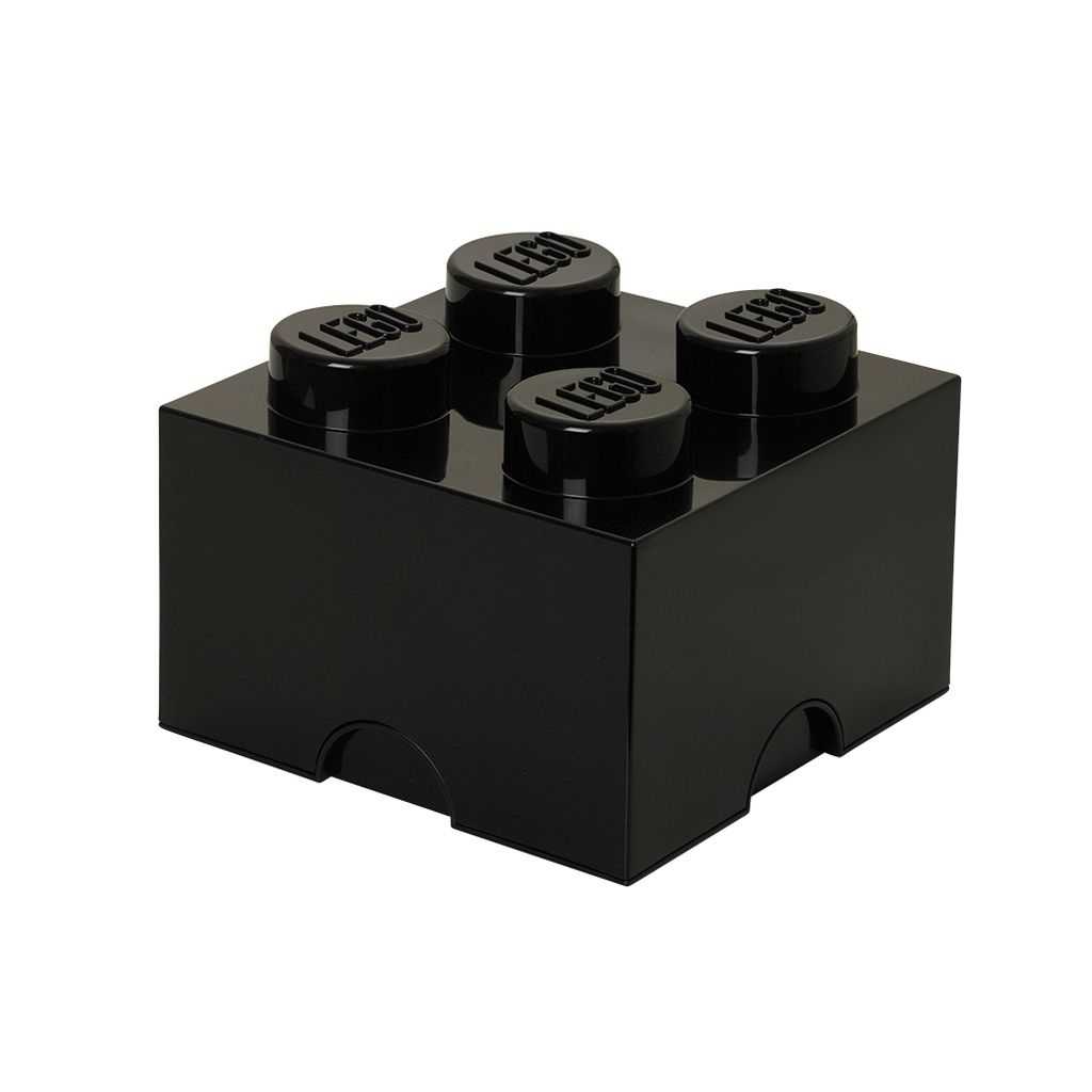 Otros Lego Ladrillo de Almacenamiento de 4 Espigas Edades 6+ # 5006930 Artículo negro | FUT-312065