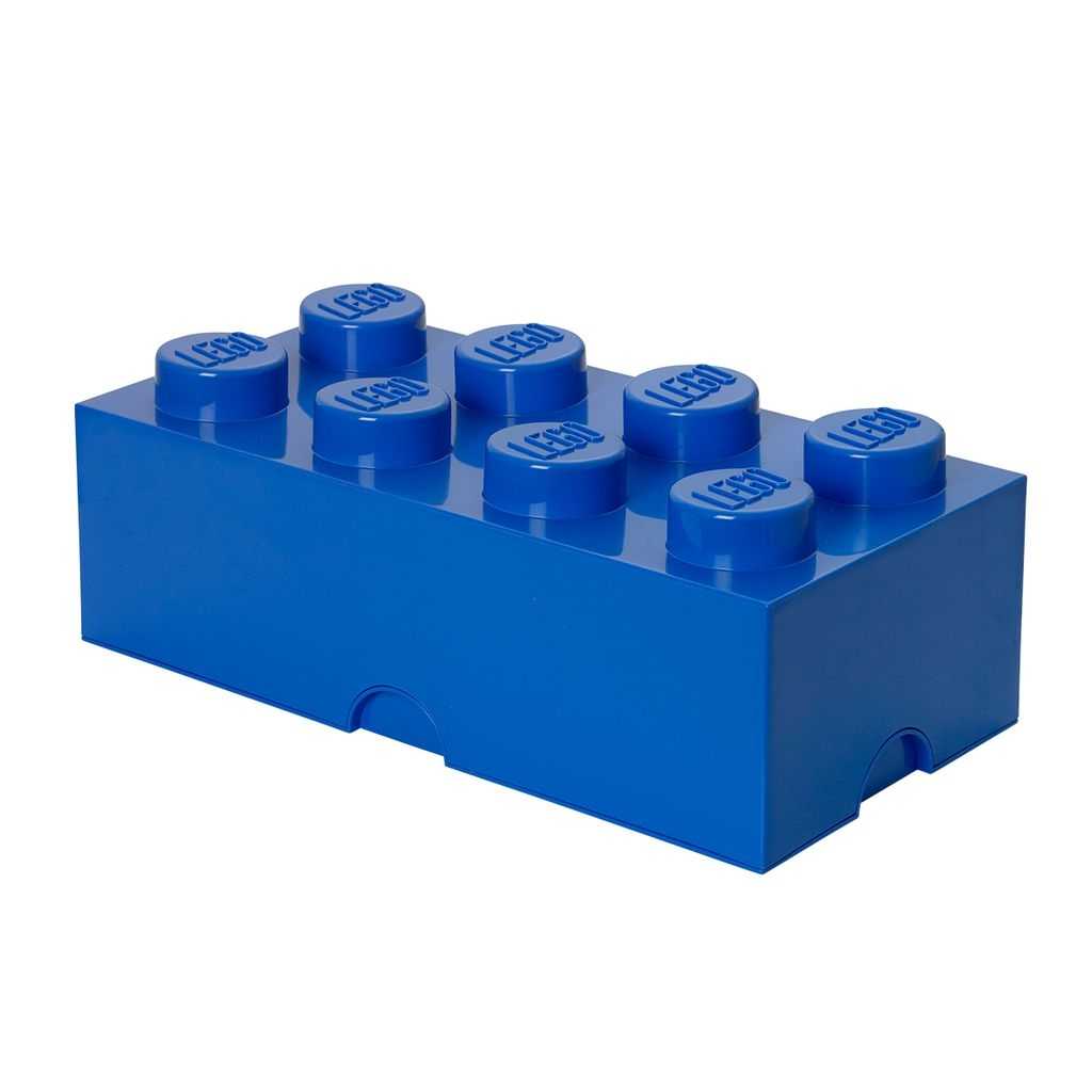 Otros Lego Ladrillo de almacenamiento de 8 espigas Edades 6+ # 5006921 Artículo Azul | XEG-084675