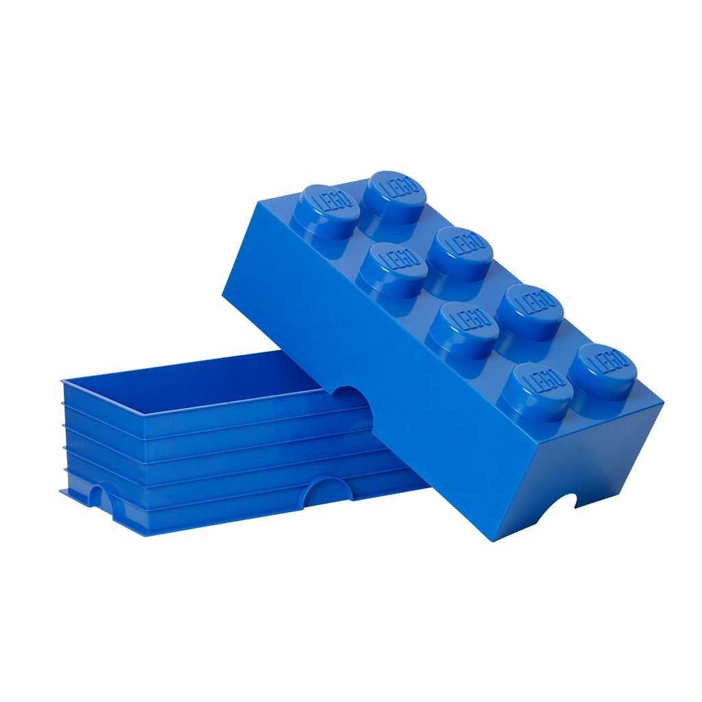 Otros Lego Ladrillo de almacenamiento de 8 espigas Edades 6+ # 5006921 Artículo Azul | XEG-084675