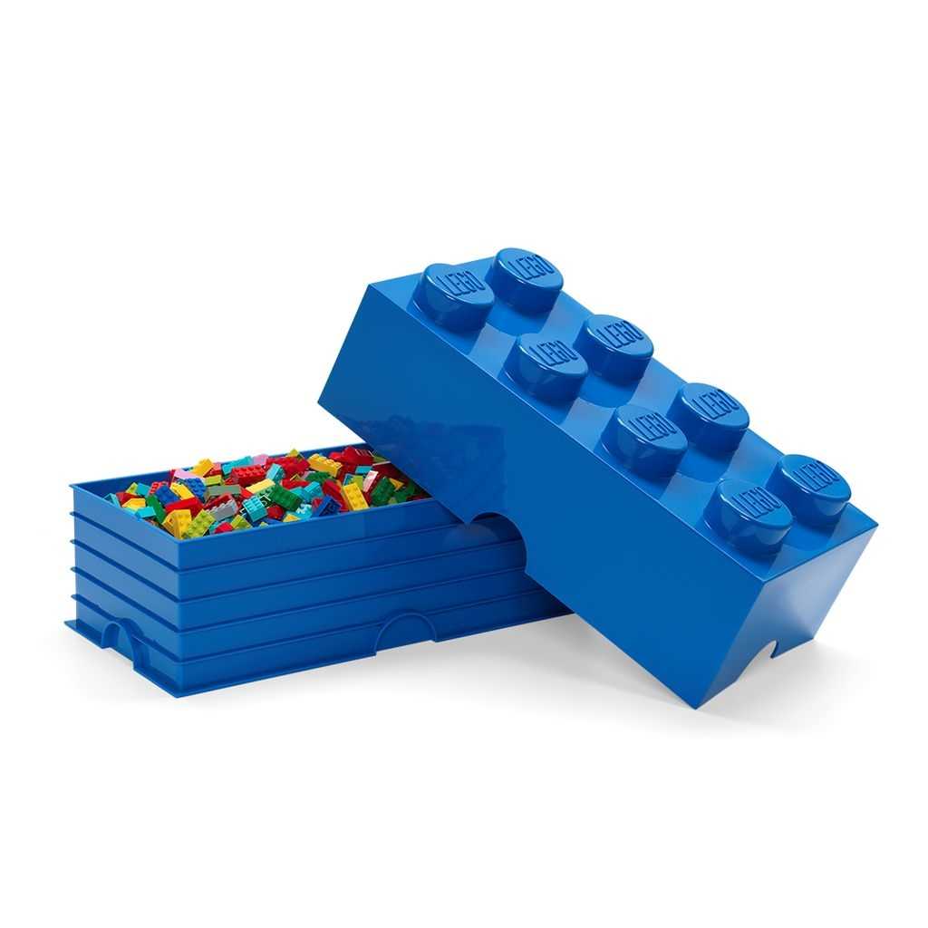 Otros Lego Ladrillo de almacenamiento de 8 espigas Edades 6+ # 5006921 Artículo Azul | XEG-084675