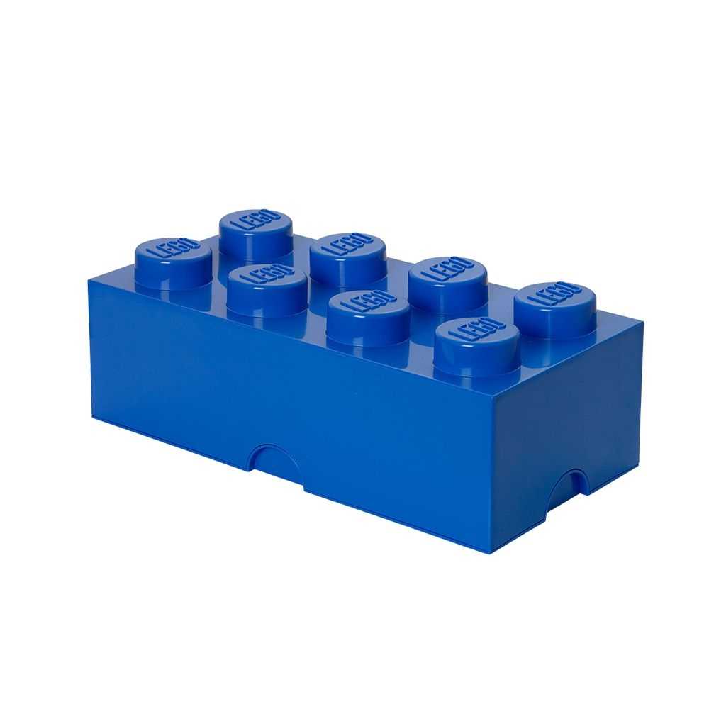 Otros Lego Ladrillo de almacenamiento de 8 espigas Edades 6+ # 5006921 Artículo Azul | XEG-084675