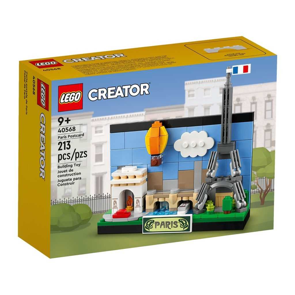 Otros Lego Postal de París Edades 9+ # 40568 Artículo 213 Piezas | FAB-108647