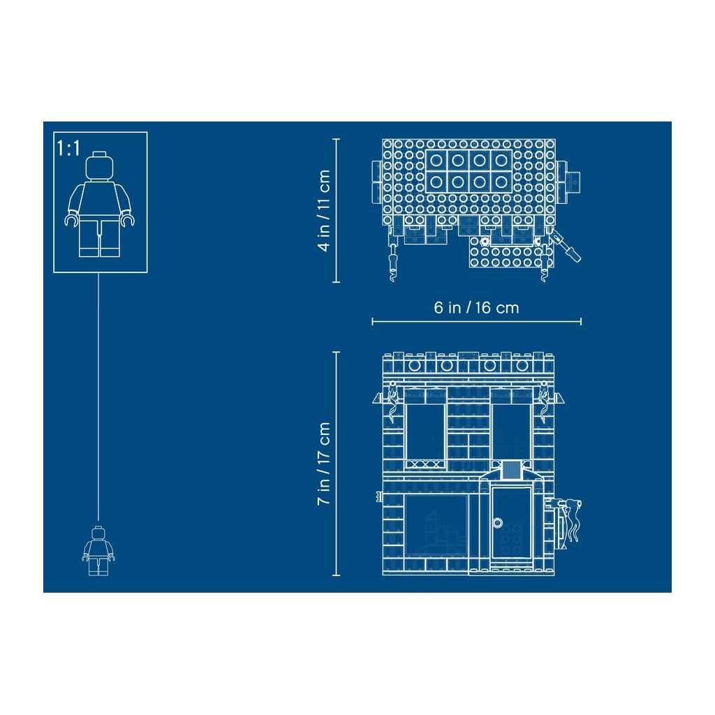 Otros Lego Tienda LEGO a microescala Edades 8+ # 40305 Artículo 362 Piezas | SWR-069147