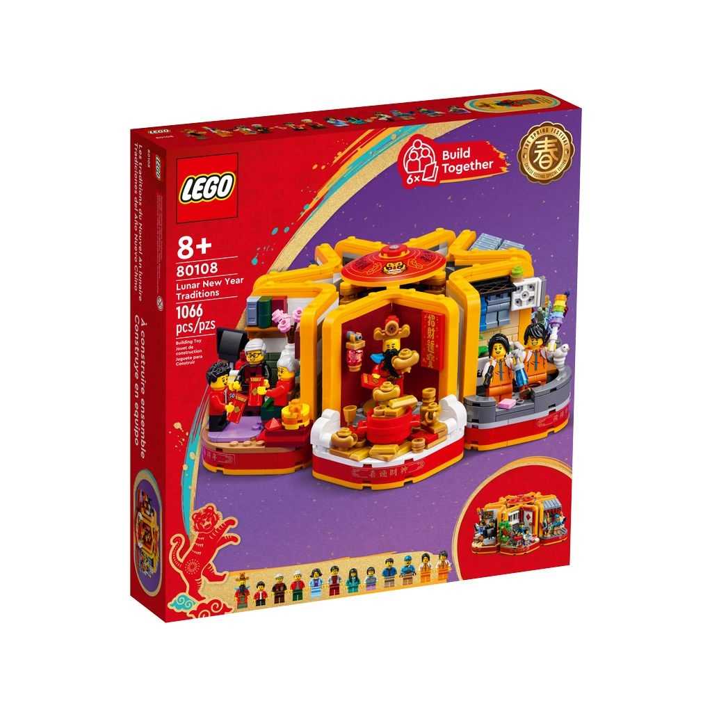 Otros Lego Tradiciones del Año Nuevo Lunar Edades 8+ # 80108 Artículo 1066 Piezas | JDW-263148