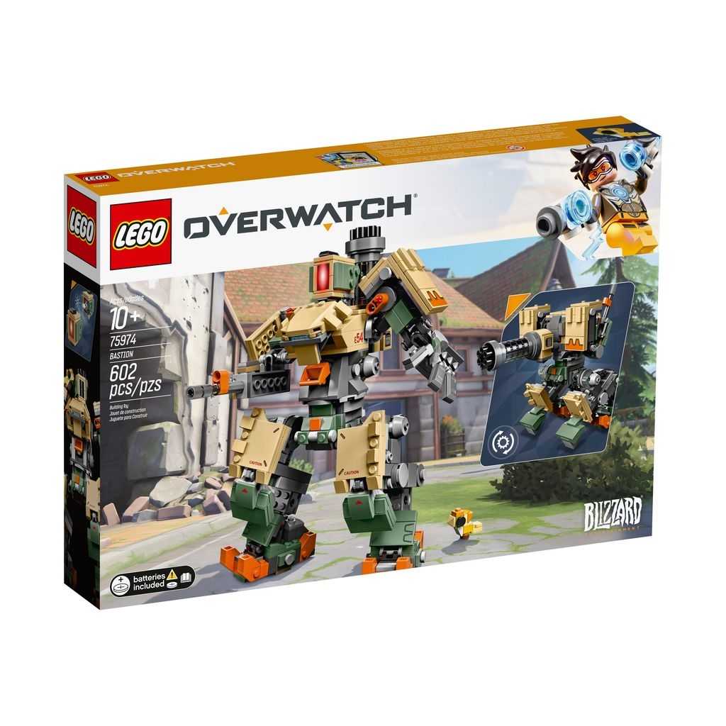 Overwatch Lego Bastion Edades 10+ # 75974 Artículo 602 Piezas | JZM-126843