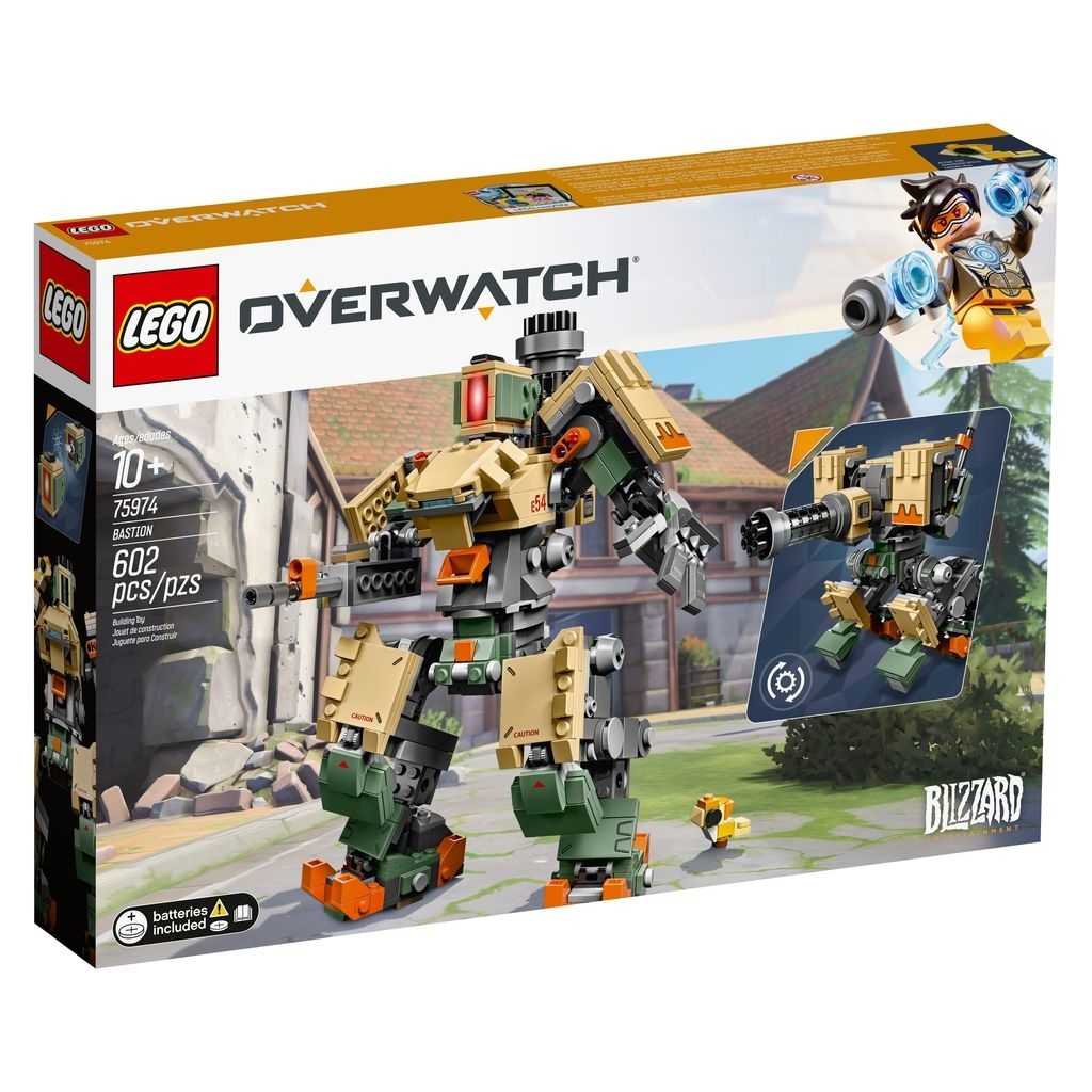 Overwatch Lego Bastion Edades 10+ # 75974 Artículo 602 Piezas | PKU-086379