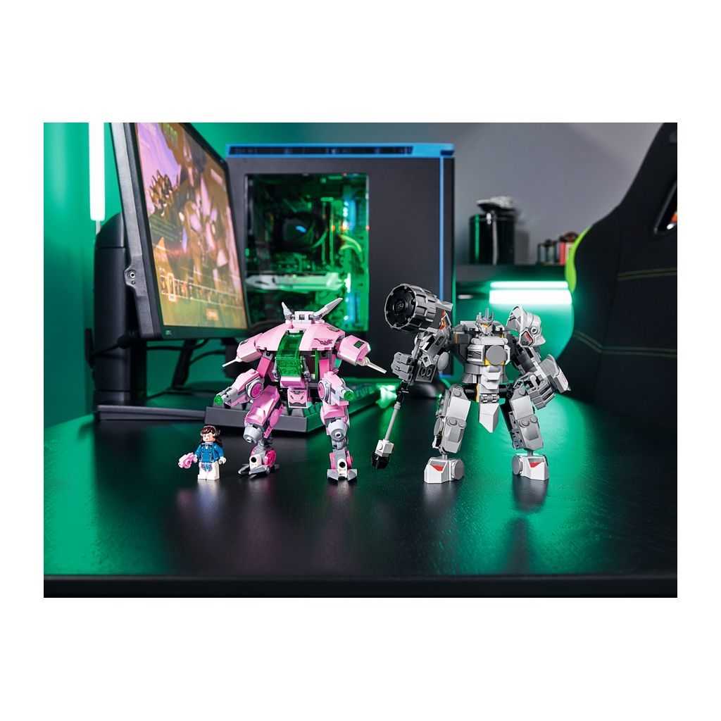 Overwatch Lego D.Va & Reinhardt Edades 10+ # 75973 Artículo 455 Piezas | VGU-714936