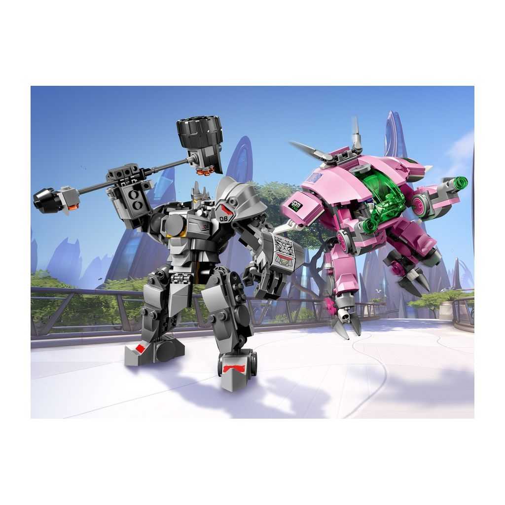 Overwatch Lego D.Va & Reinhardt Edades 10+ # 75973 Artículo 455 Piezas | VGU-714936