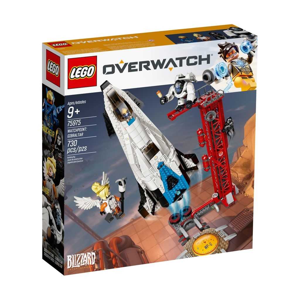 Overwatch Lego Observatorio: Gibraltar Edades 9+ # 75975 Artículo 730 Piezas | MCW-951247