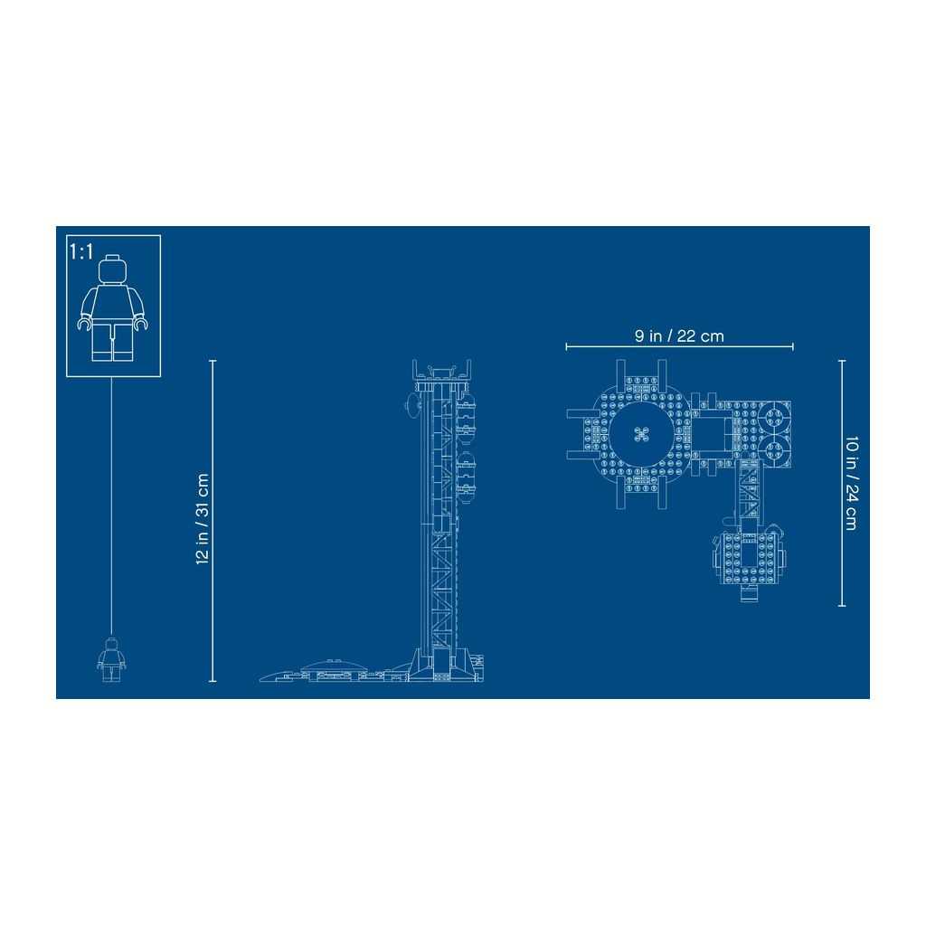 Overwatch Lego Observatorio: Gibraltar Edades 9+ # 75975 Artículo 730 Piezas | MCW-951247