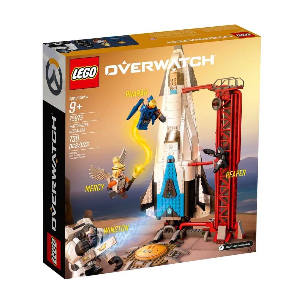 Overwatch Lego Observatorio: Gibraltar Edades 9+ # 75975 Artículo 730 Piezas | MCW-951247