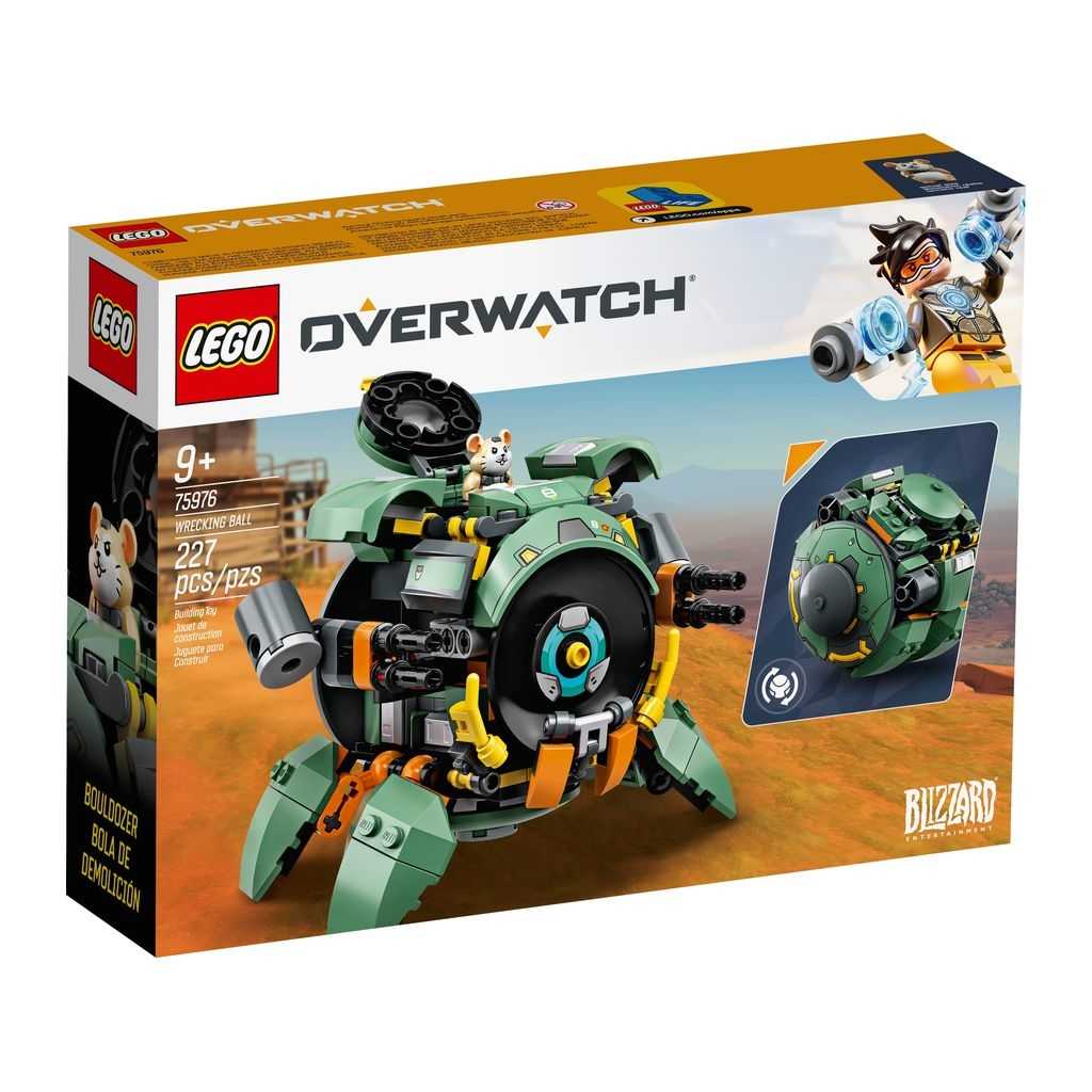 Overwatch Lego Wrecking Ball Edades 9+ # 75976 Artículo 227 Piezas | LAG-472396