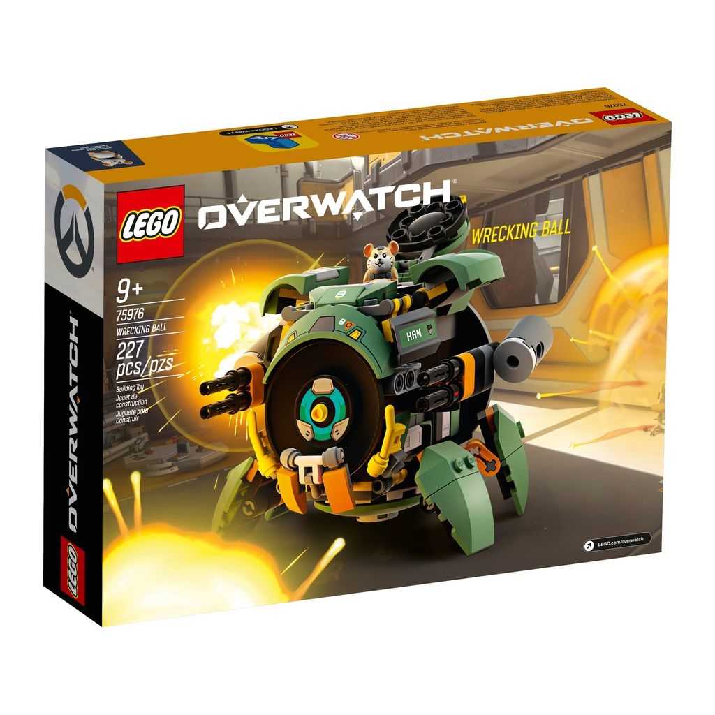 Overwatch Lego Wrecking Ball Edades 9+ # 75976 Artículo 227 Piezas | LAG-472396