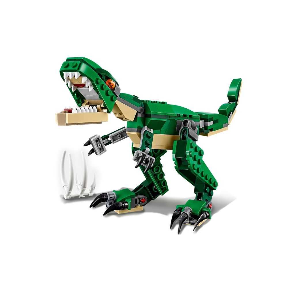 Sets 3 en 1 Creator Lego Grandes dinosaurios Edades 7-12 # 31058 Artículo 174 Piezas Verde | DXY-345879