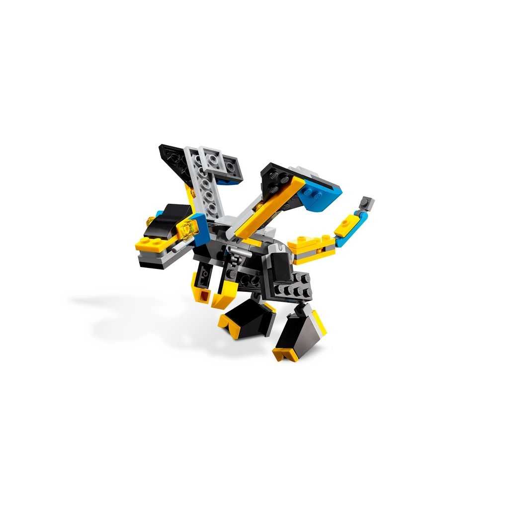 Sets 3 en 1 Creator Lego Robot Invencible Edades 6+ # 31124 Artículo 159 Piezas | DPB-415870