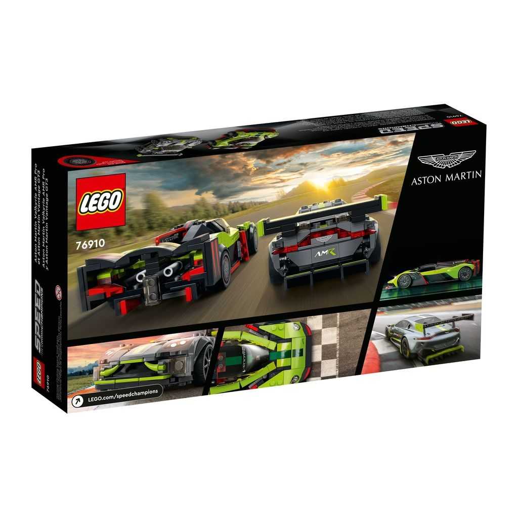 Speed Champions Lego Aston Martin Valkyrie AMR Pro y Aston Martin Vantage GT3 Edades 9+ # 76910 Artículo 592 Piezas | SVX-753206