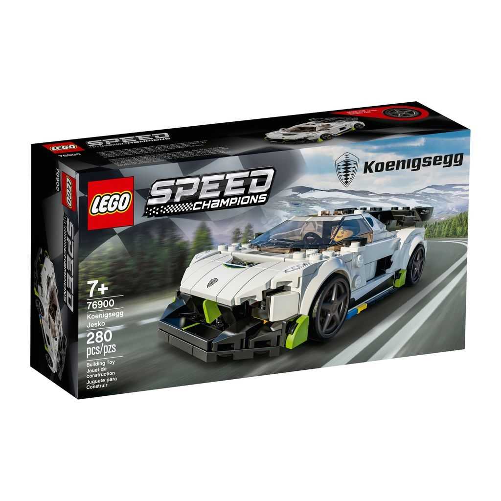 Speed Champions Lego Koenigsegg Jesko Edades 7+ # 76900 Artículo 280 Piezas | OZN-192703