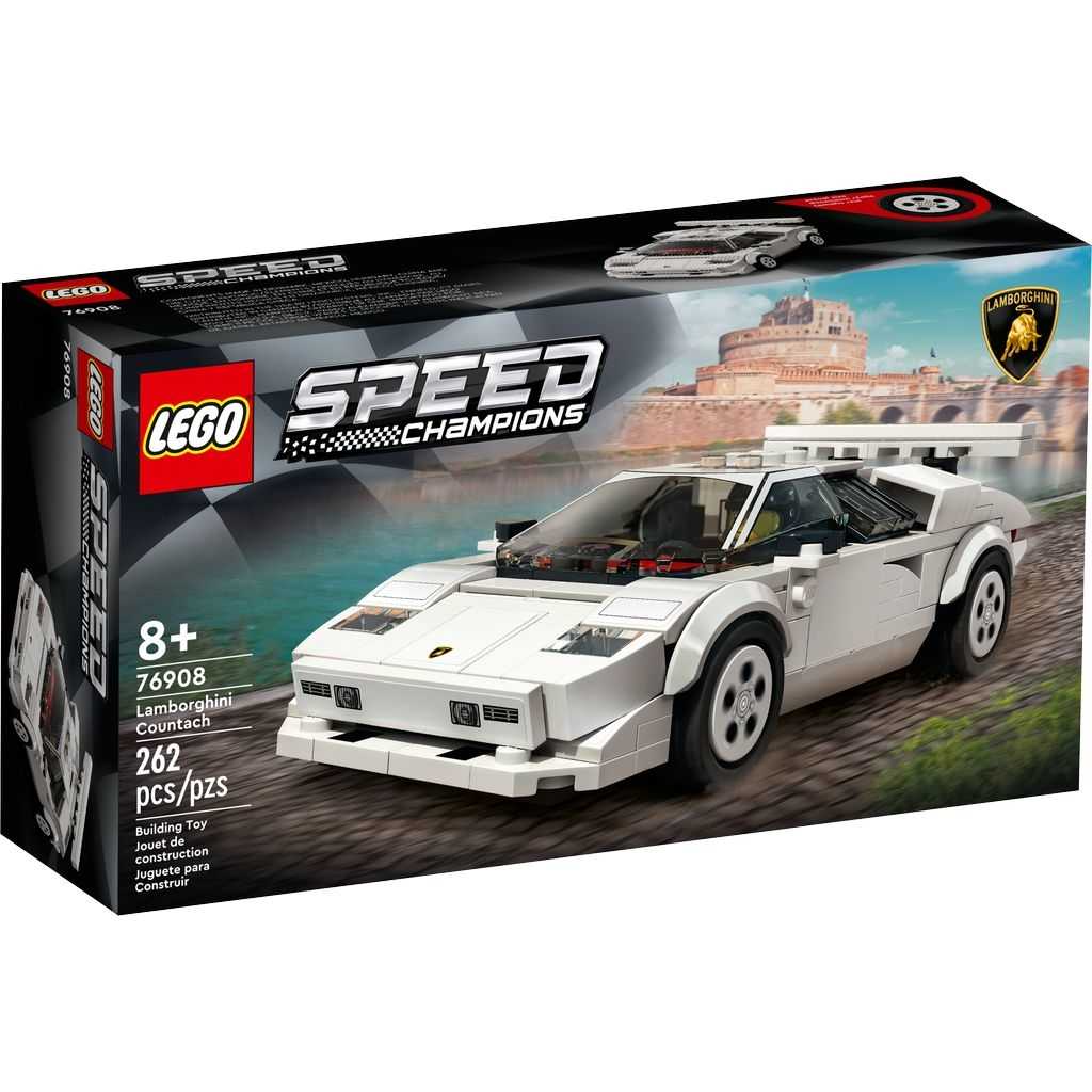 Speed Champions Lego Lamborghini Countach Edades 8+ # 76908 Artículo 262 Piezas | CTZ-684270