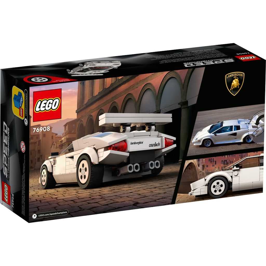 Speed Champions Lego Lamborghini Countach Edades 8+ # 76908 Artículo 262 Piezas | CTZ-684270