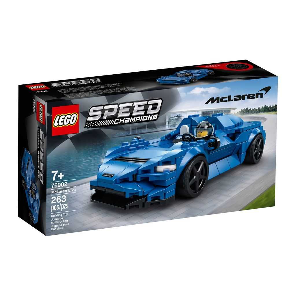 Speed Champions Lego McLaren Elva Edades 7+ # 76902 Artículo 263 Piezas | DHJ-236104