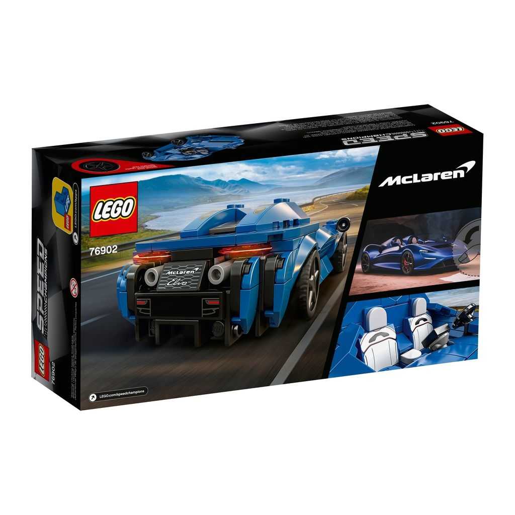 Speed Champions Lego McLaren Elva Edades 7+ # 76902 Artículo 263 Piezas | DHJ-236104