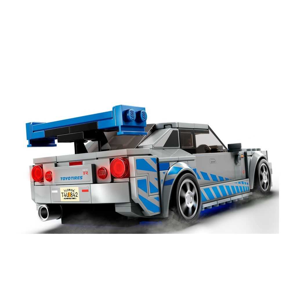 Speed Champions Lego Nissan Skyline GT-R (R34) de 2 Fast 2 Furious Edades 9+ # 76917 Artículo 319 Piezas | OIZ-810392