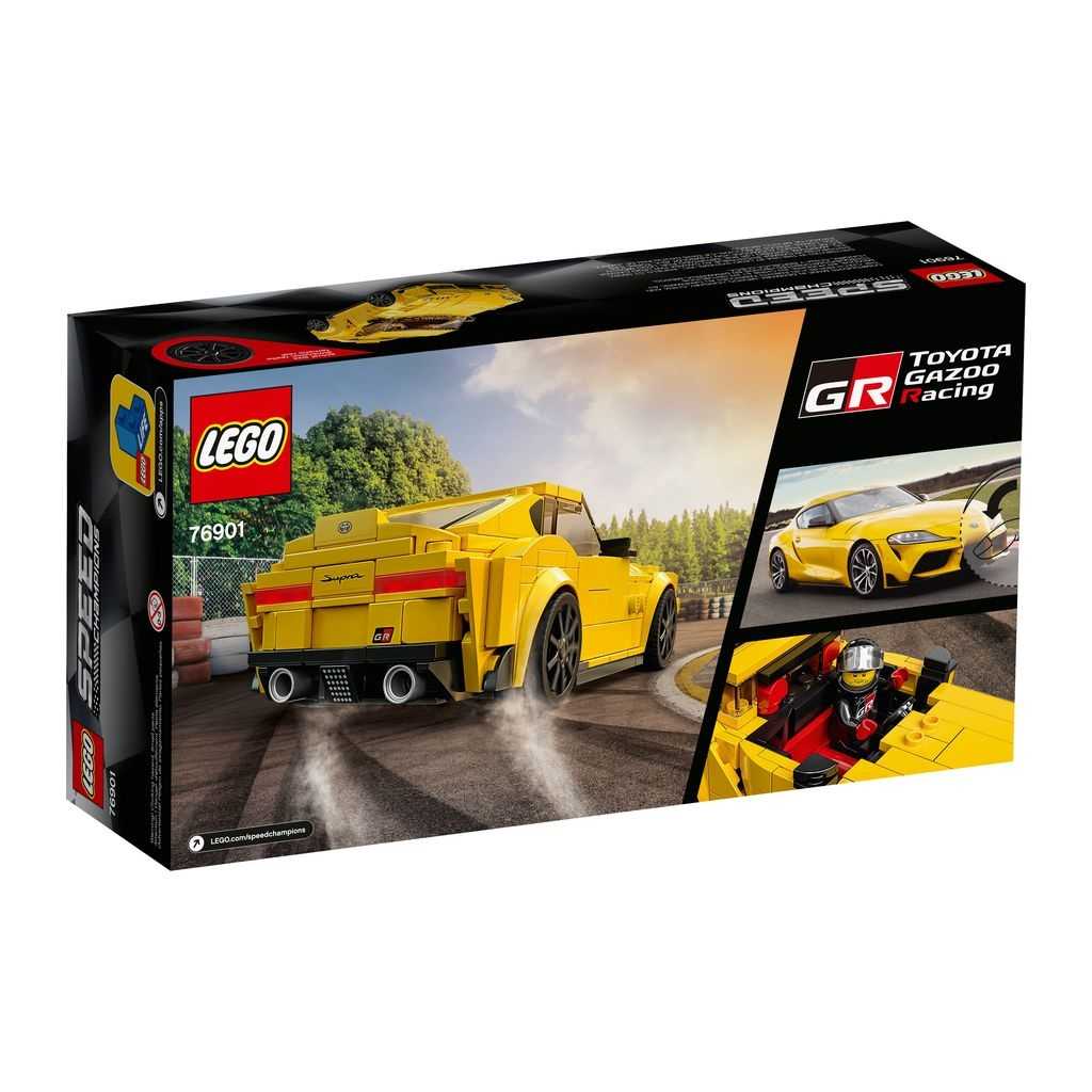 Speed Champions Lego Toyota GR Supra Edades 7+ # 76901 Artículo 299 Piezas | XAZ-016938