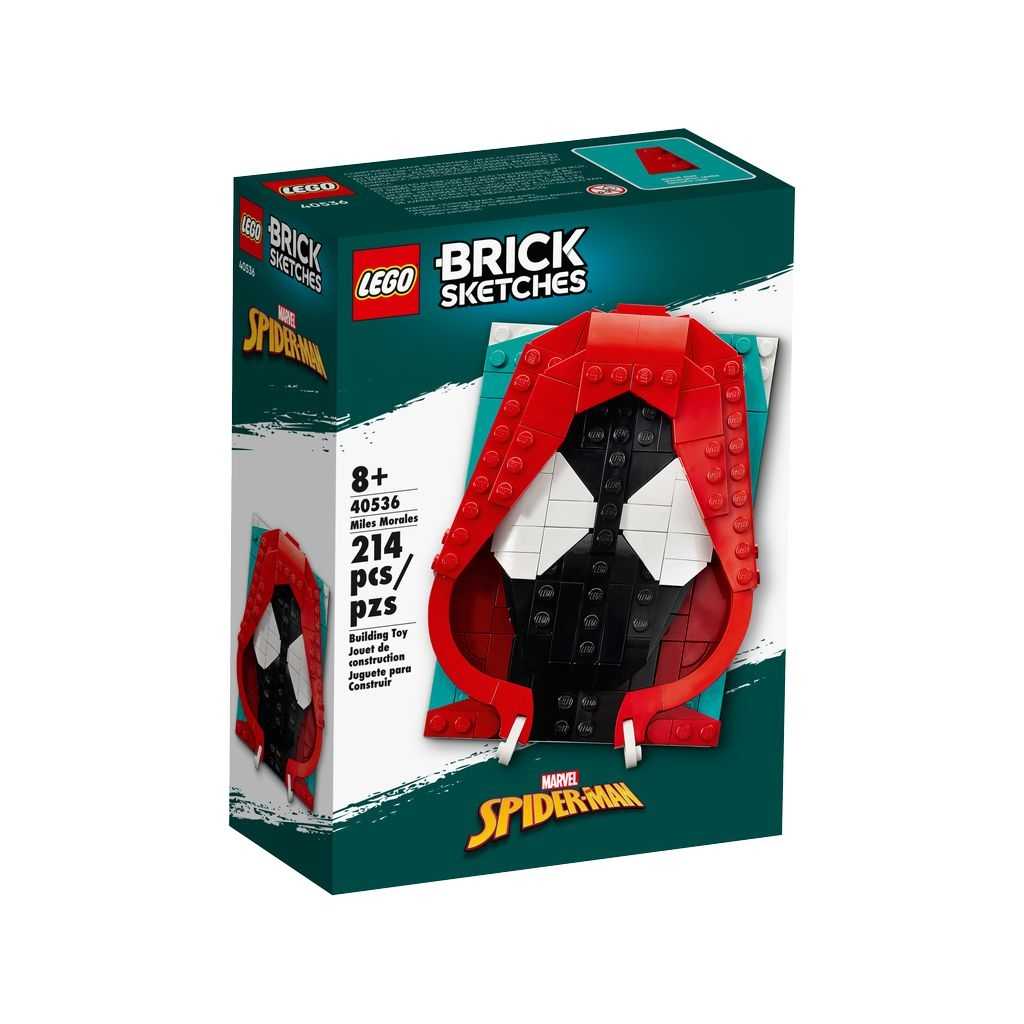 Spider-Man Lego Miles Morales Edades 8+ # 40536 Artículo 214 Piezas | SLF-743915