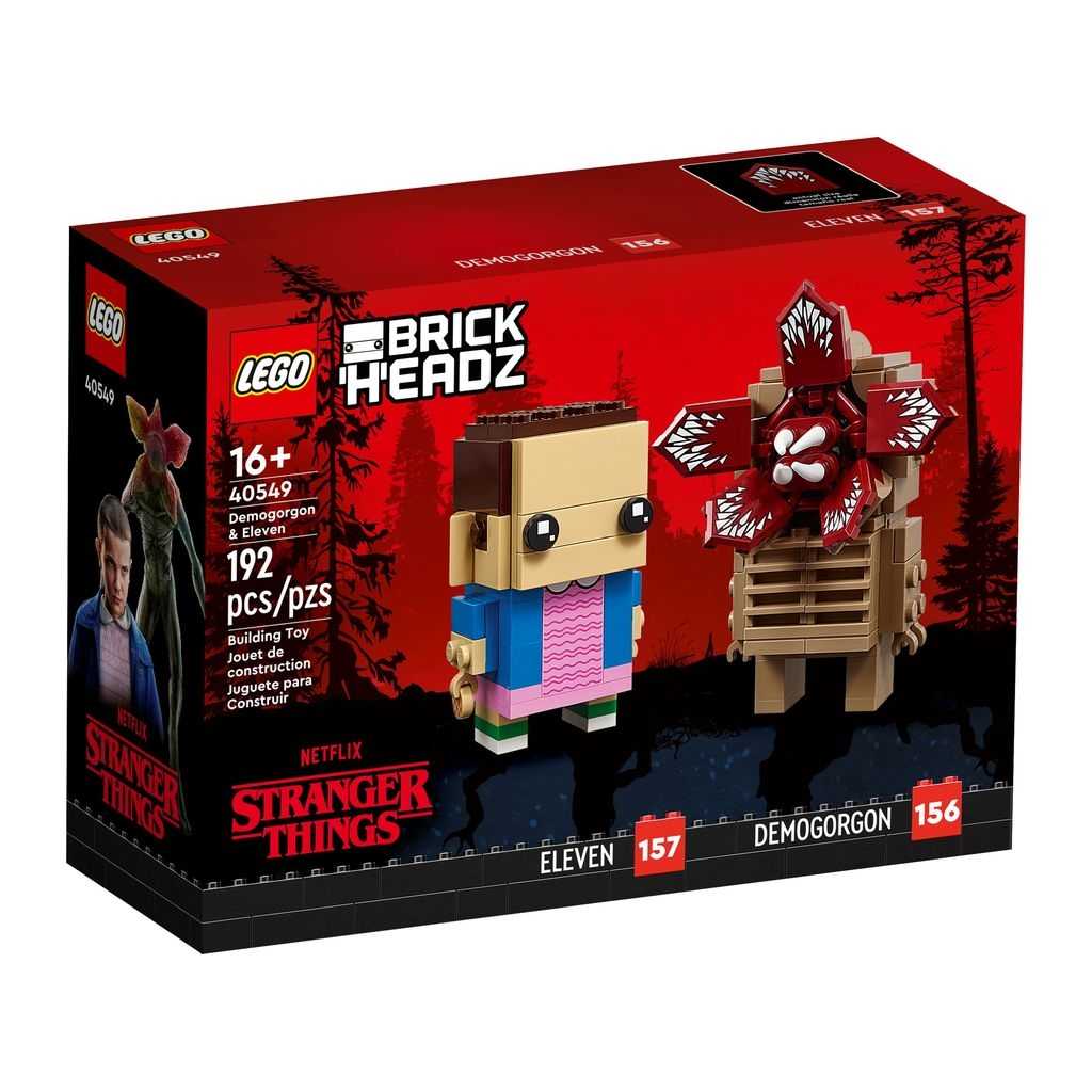 Stranger Things Lego Demogorgon y Once Edades 16+ # 40549 Artículo 192 Piezas | GFP-874352