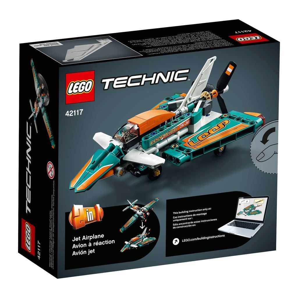 Technic Lego Avión de Carreras Edades 7+ # 42117 Artículo 154 Piezas | UTB-845061