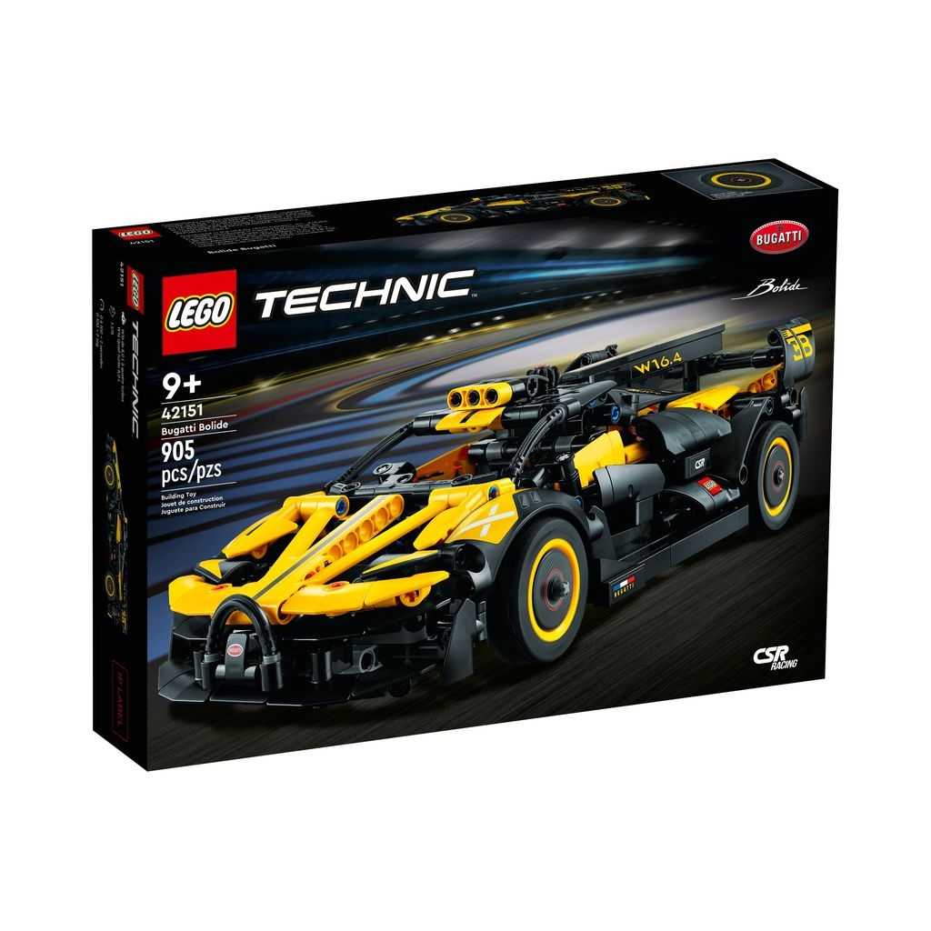 Technic Lego Bugatti Bolide Edades 9+ # 42151 Artículo 905 Piezas | WPX-893645