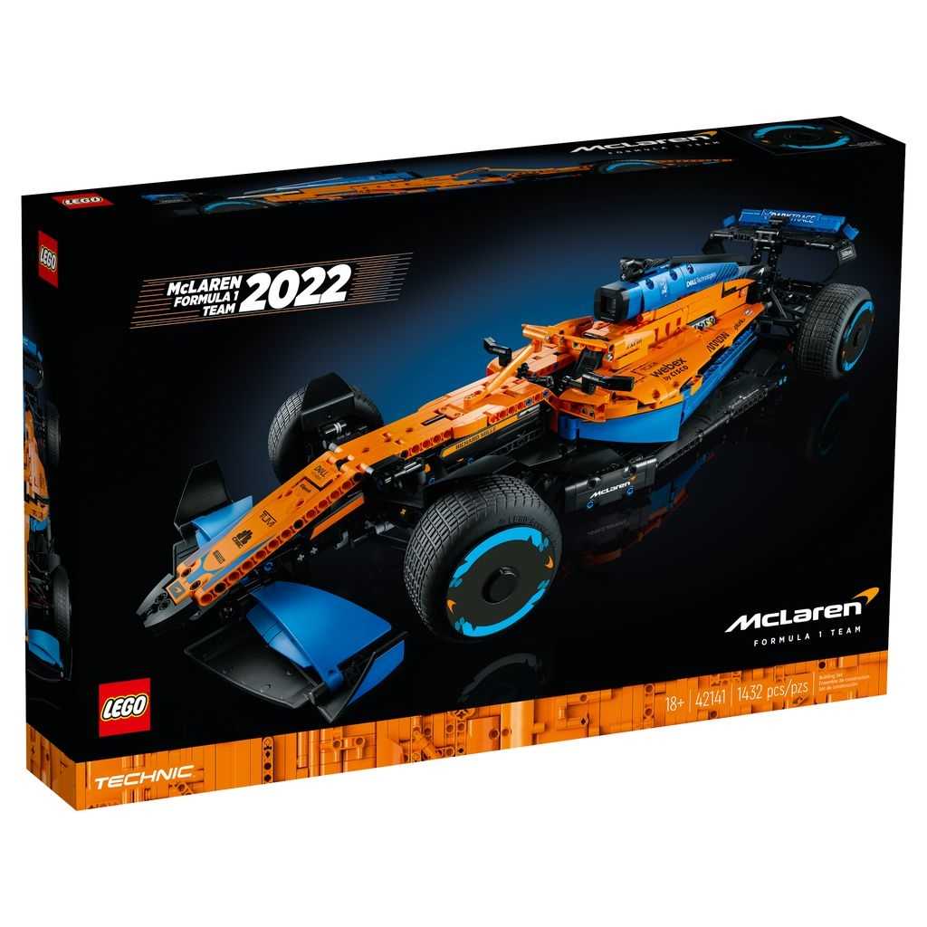 Technic Lego Coche de Carreras McLaren Formula 1 Edades 18+ # 42141 Artículo 1434 Piezas | MNG-209315