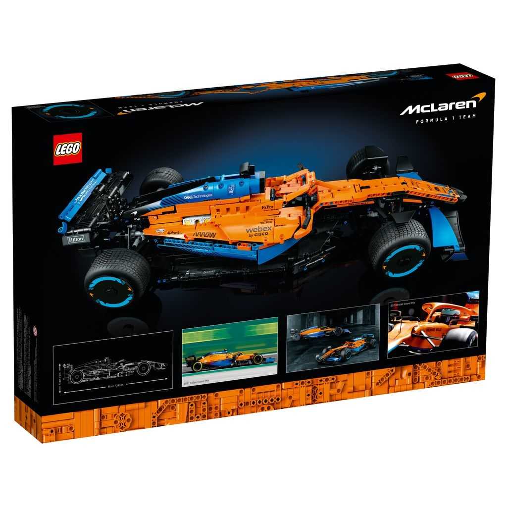 Technic Lego Coche de Carreras McLaren Formula 1 Edades 18+ # 42141 Artículo 1434 Piezas | MNG-209315