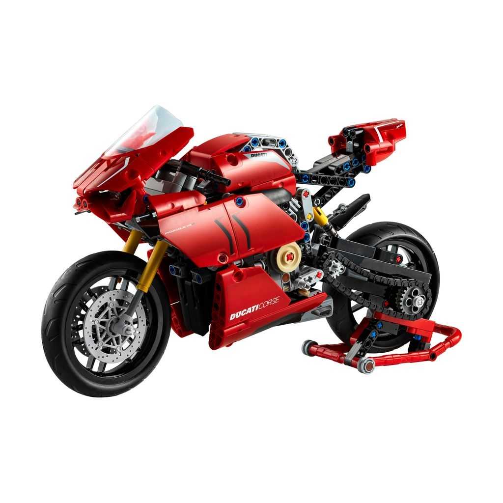 Technic Lego Ducati Panigale V4 R Edades 10+ # 42107 Artículo 646 Piezas | QET-584312