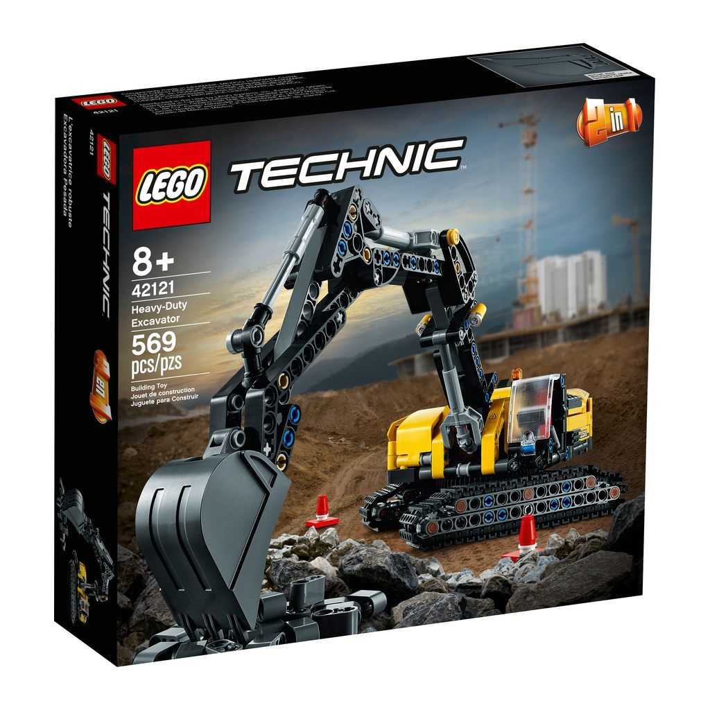 Technic Lego Excavadora Pesada Edades 8+ # 42121 Artículo 569 Piezas | OZY-094231