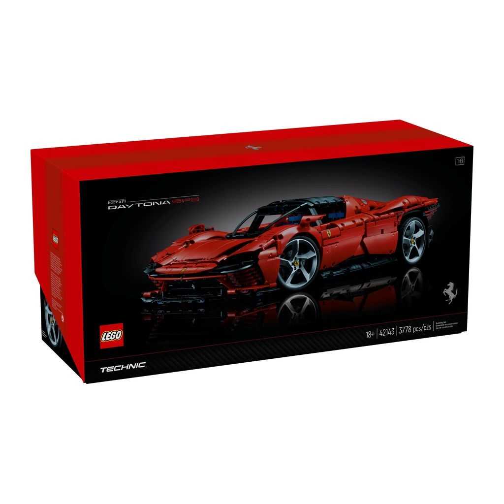 Technic Lego Ferrari Daytona SP3 Edades 18+ # 42143 Artículo 3778 Piezas | OTJ-954728