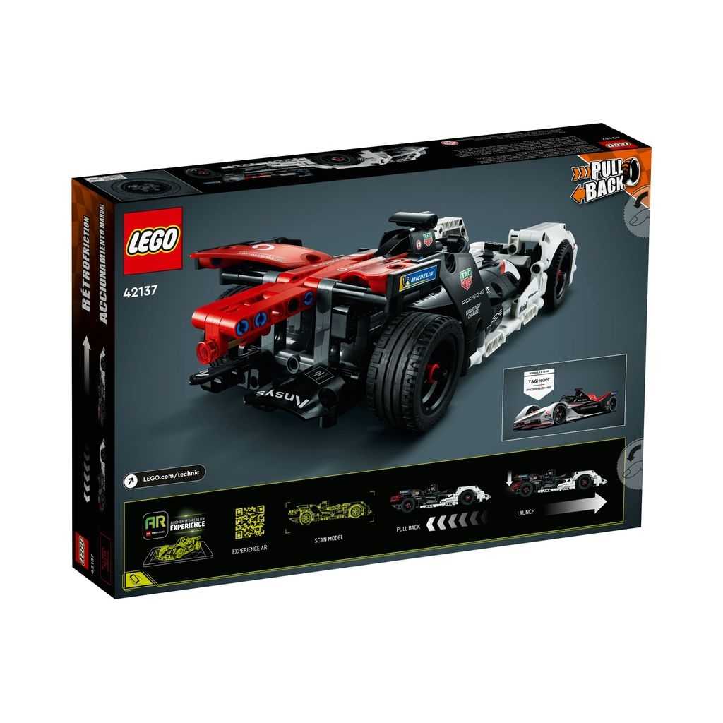 Technic Lego Formula E Porsche 99X Electric Edades 9+ # 42137 Artículo 422 Piezas | MGO-561239