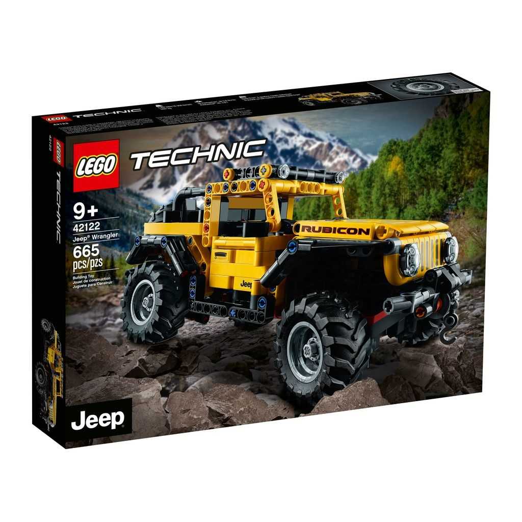 Technic Lego Jeep Wrangler Edades 9+ # 42122 Artículo 665 Piezas | KEU-072519