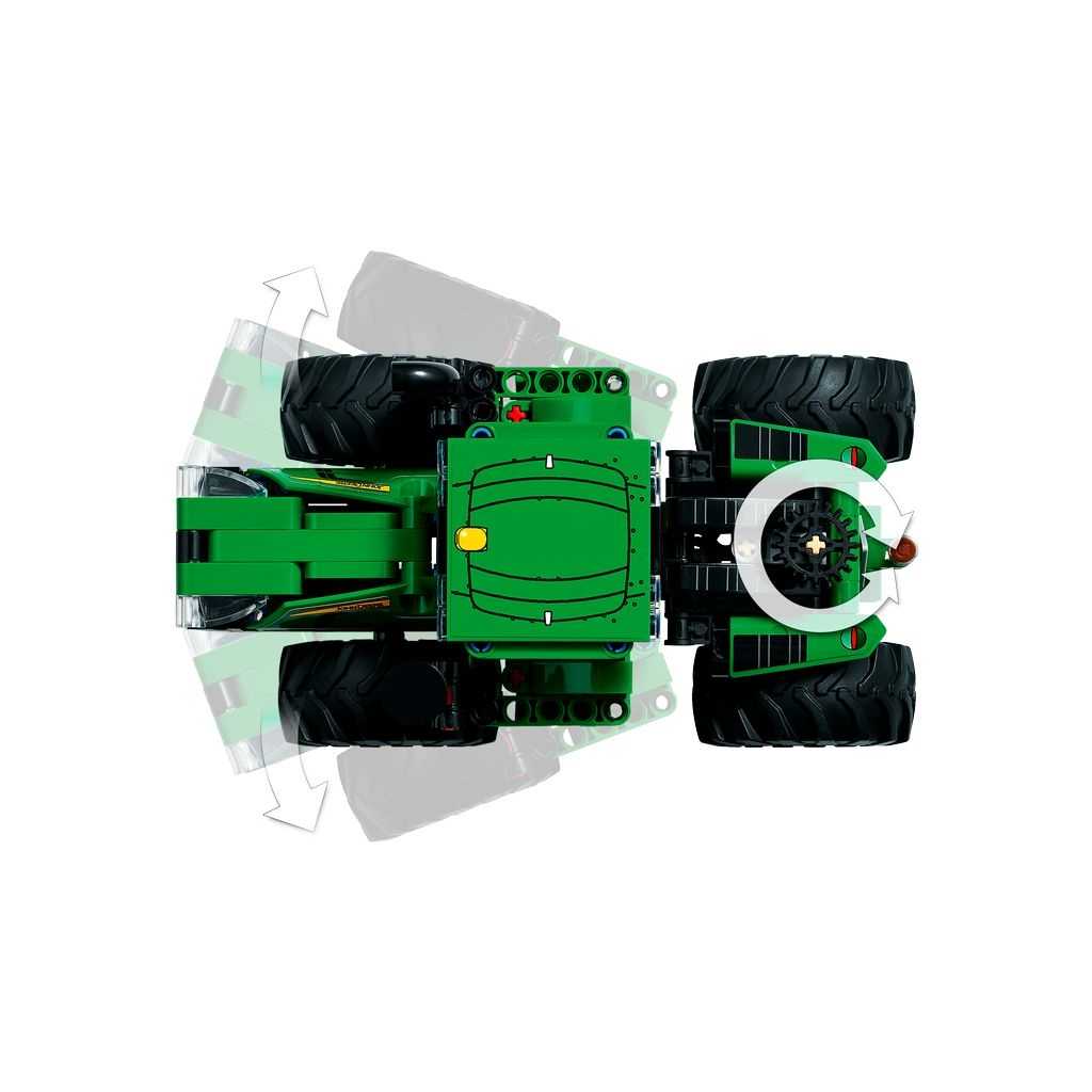 Technic Lego John Deere 9620R 4WD Tractor Edades 8+ # 42136 Artículo 390 Piezas | RES-421396