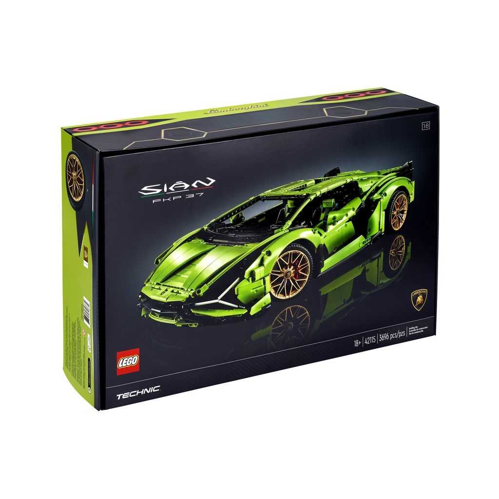 Technic Lego Lamborghini Sián FKP 37 Edades 18+ # 42115 Artículo 3696 Piezas | MKZ-496527