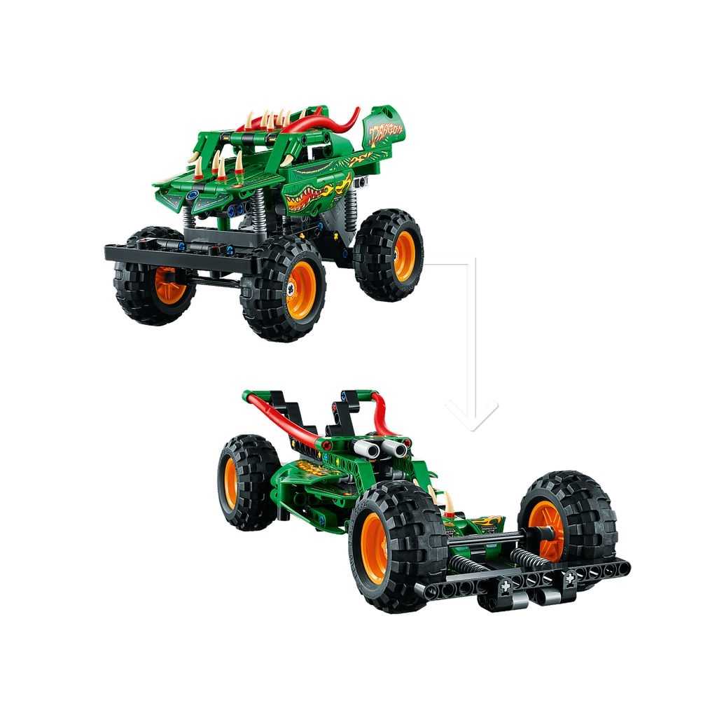 Technic Lego Monster Jam Dragon Edades 7+ # 42149 Artículo 217 Piezas | QDM-530729